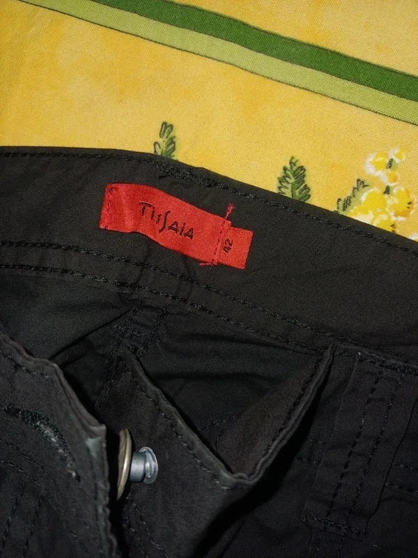 Black Tissaia cotton bermuda shorts size 42 – photo 11